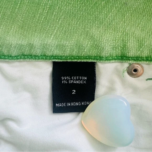 London Jean Mint Green Denim Jeans - Picture 5 of 12